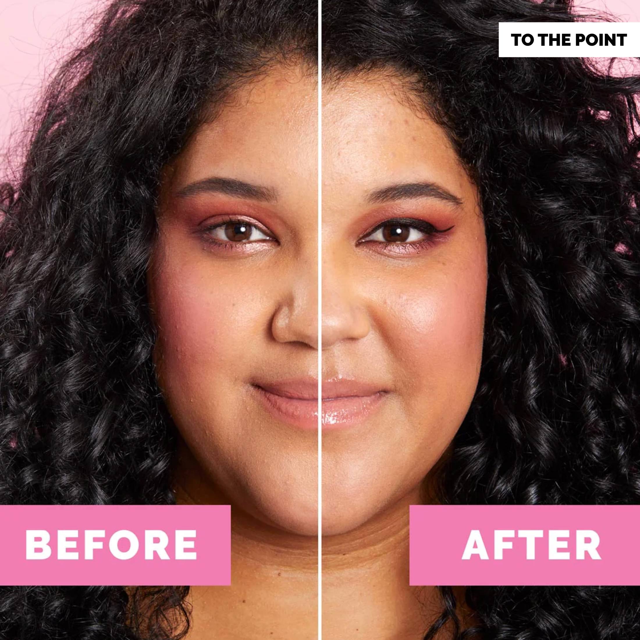 Winged Eyeliner Stamp / 4 Sizes - Intense Black