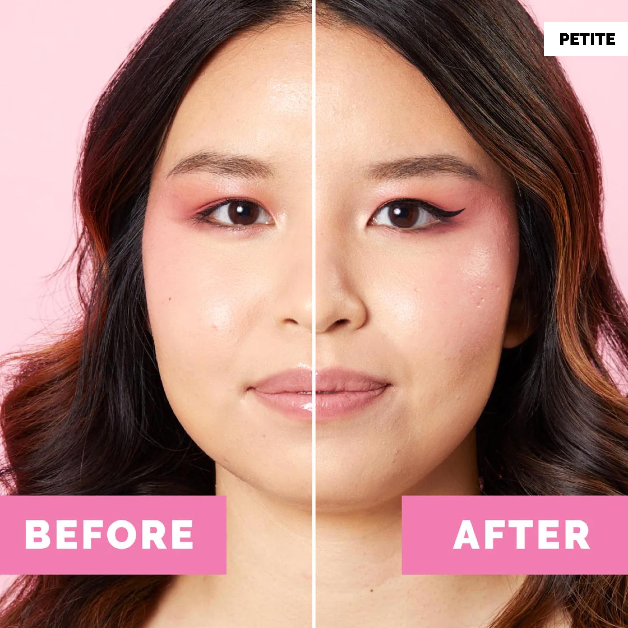 Winged Eyeliner Stamp / 4 Sizes - Intense Black