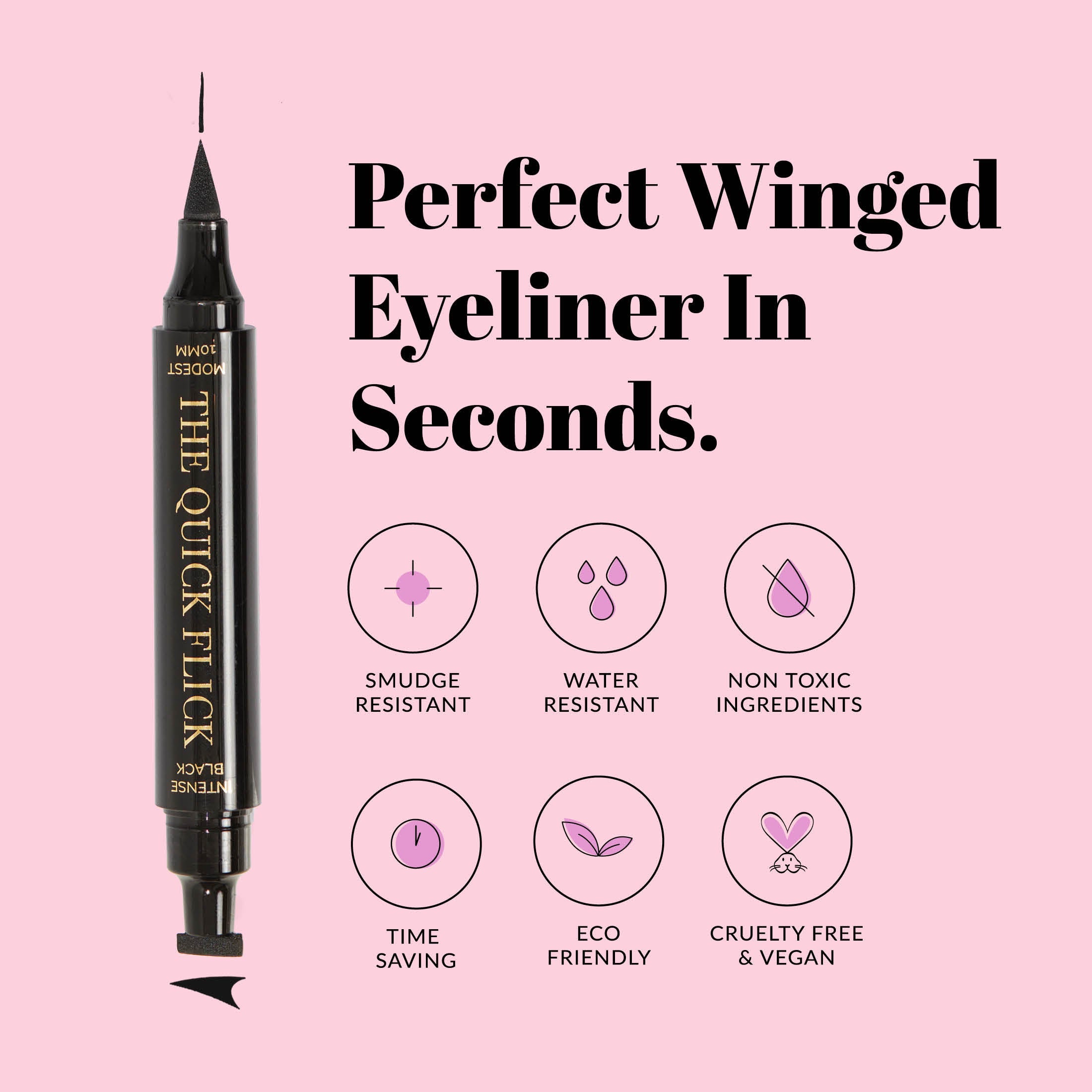 Eyeliner Stamp Combo Pack - Intense Black