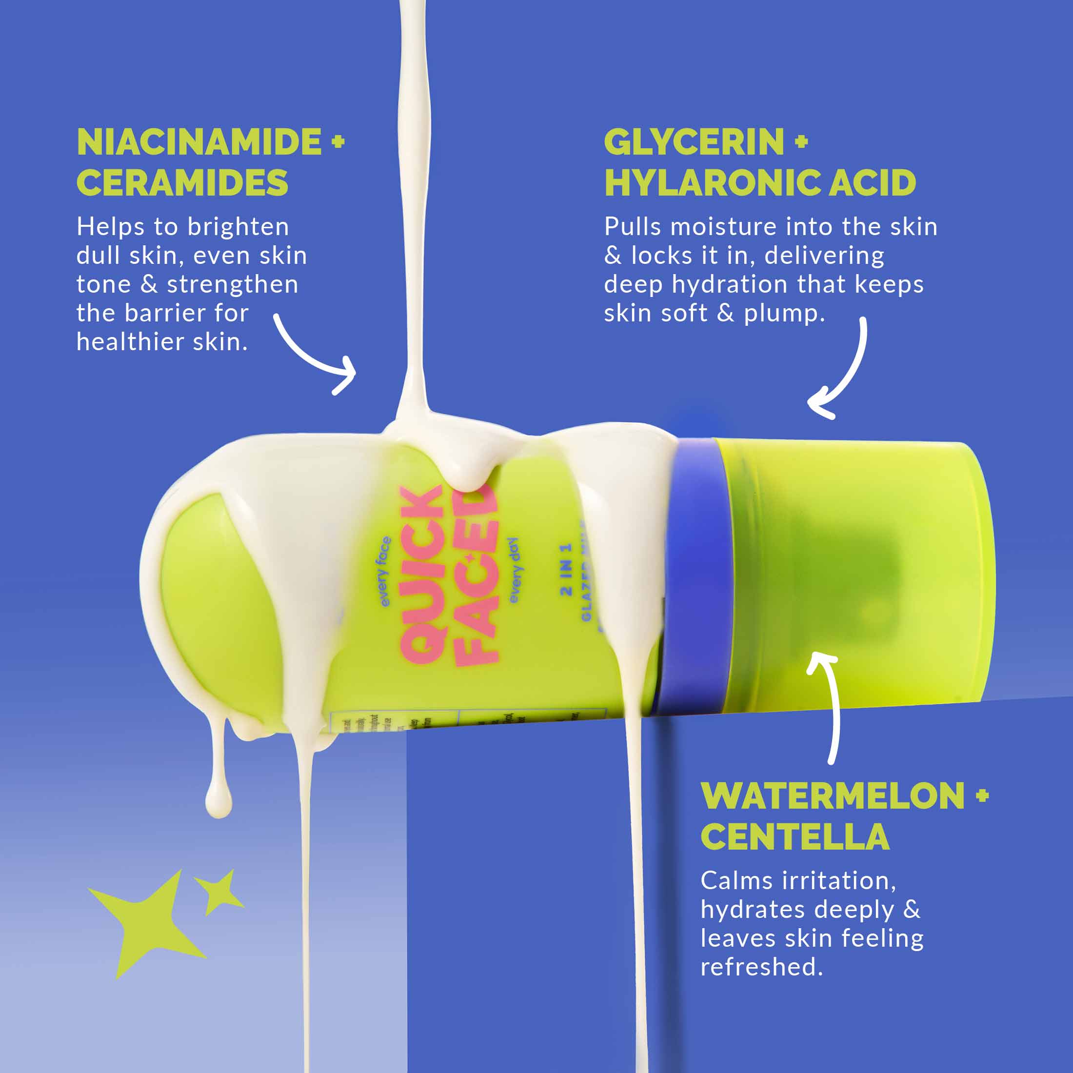 2 in 1 Glazed Milk Serum & Toner