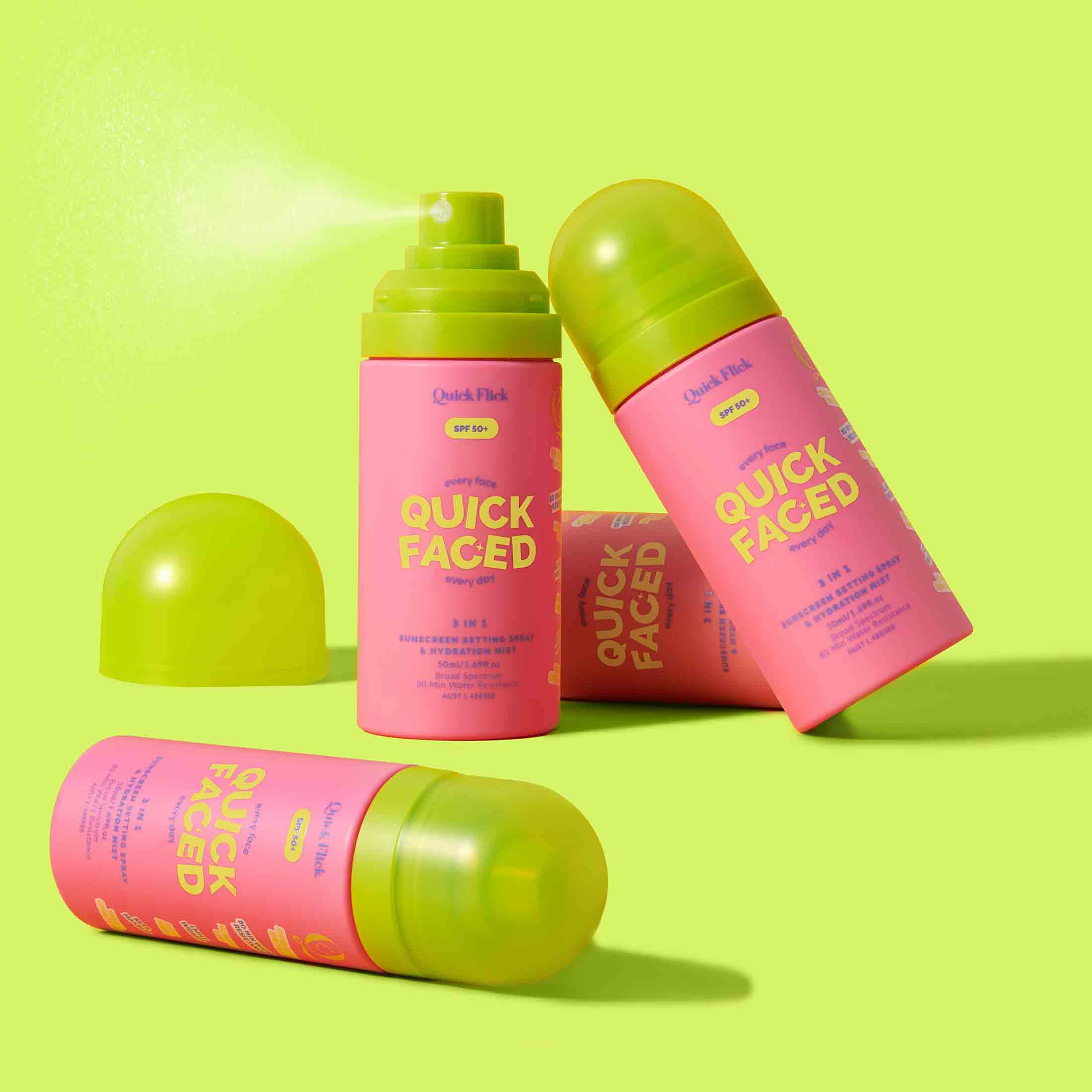 SPF50+ 3 in 1 Sunscreen Setting Spray & Hydration Mist