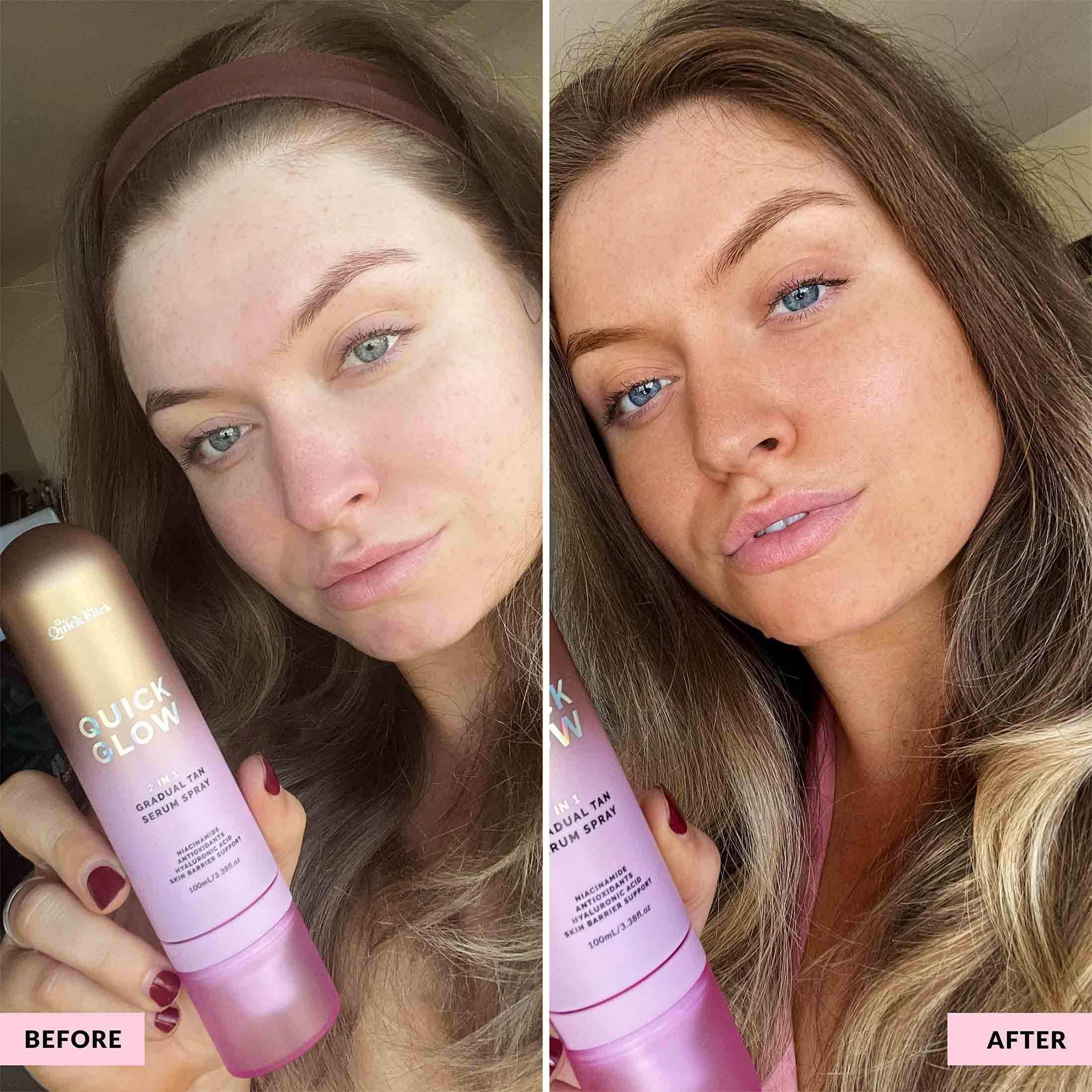 Gradual Tan Serum Spray - - Quick Flick