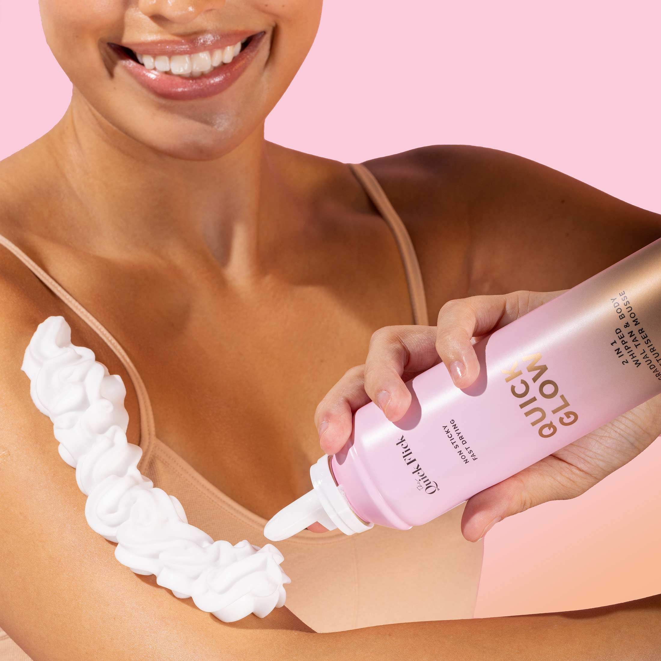 Whipped Gradual Tan Body Moisturiser Mousse - - Quick Flick