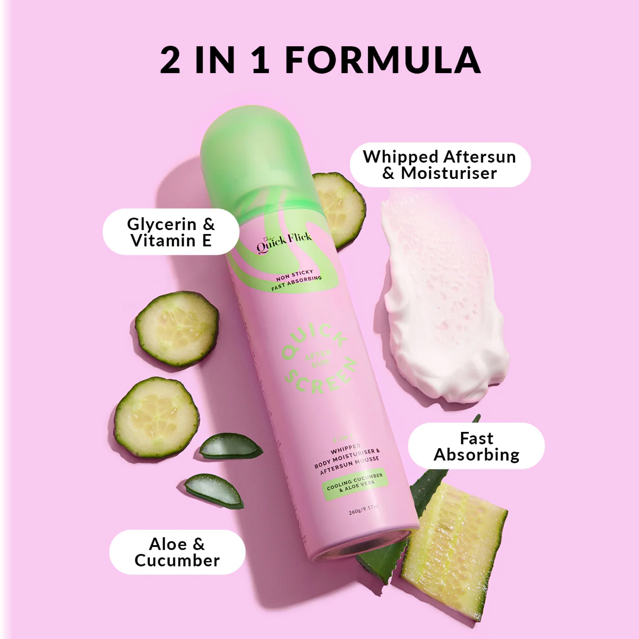 Whipped Body Moisturiser and Aftersun Mousse