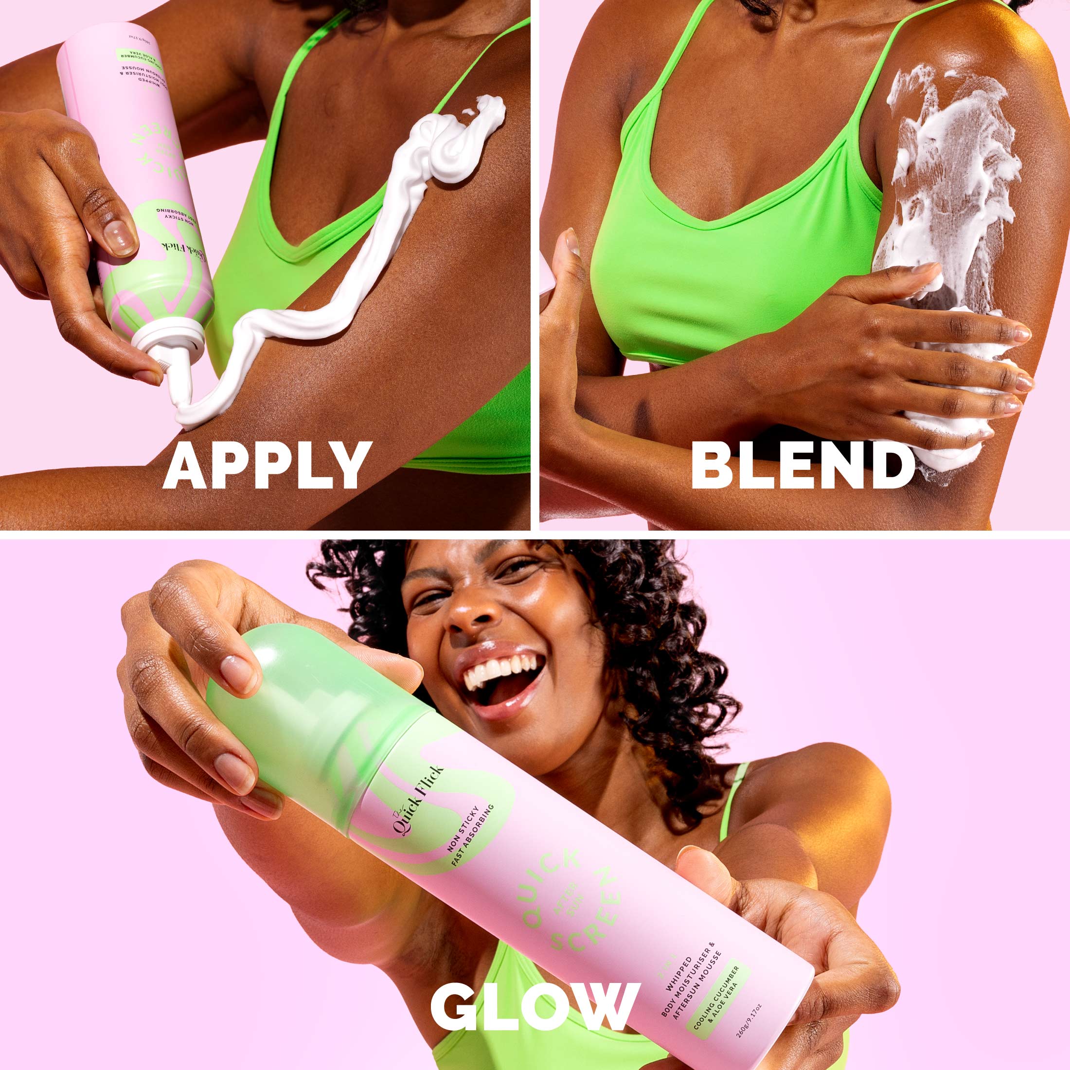 Whipped Body Moisturiser and Aftersun Mousse