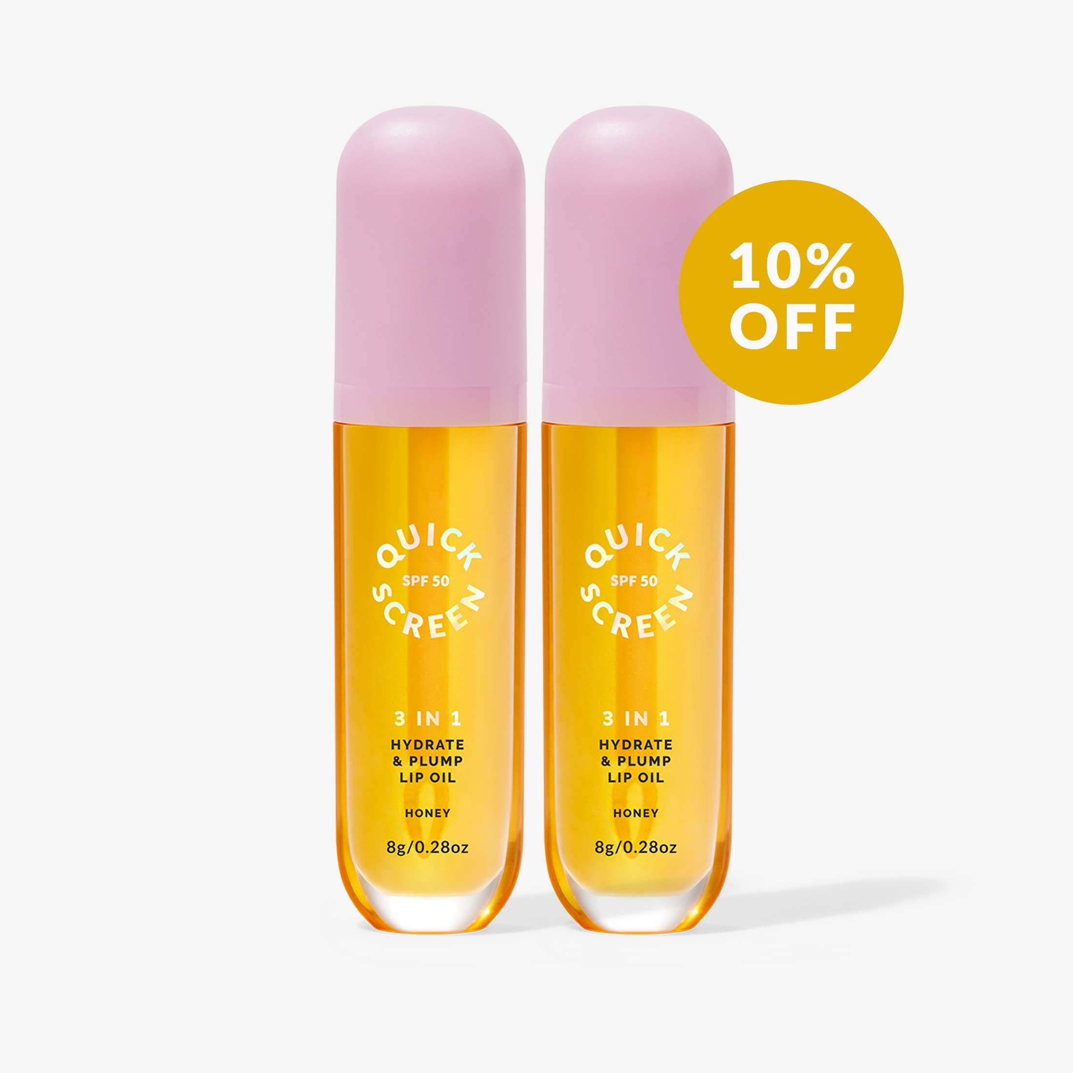 SPF50 3 in 1 Hydrate & Plump Honey Lip Oil