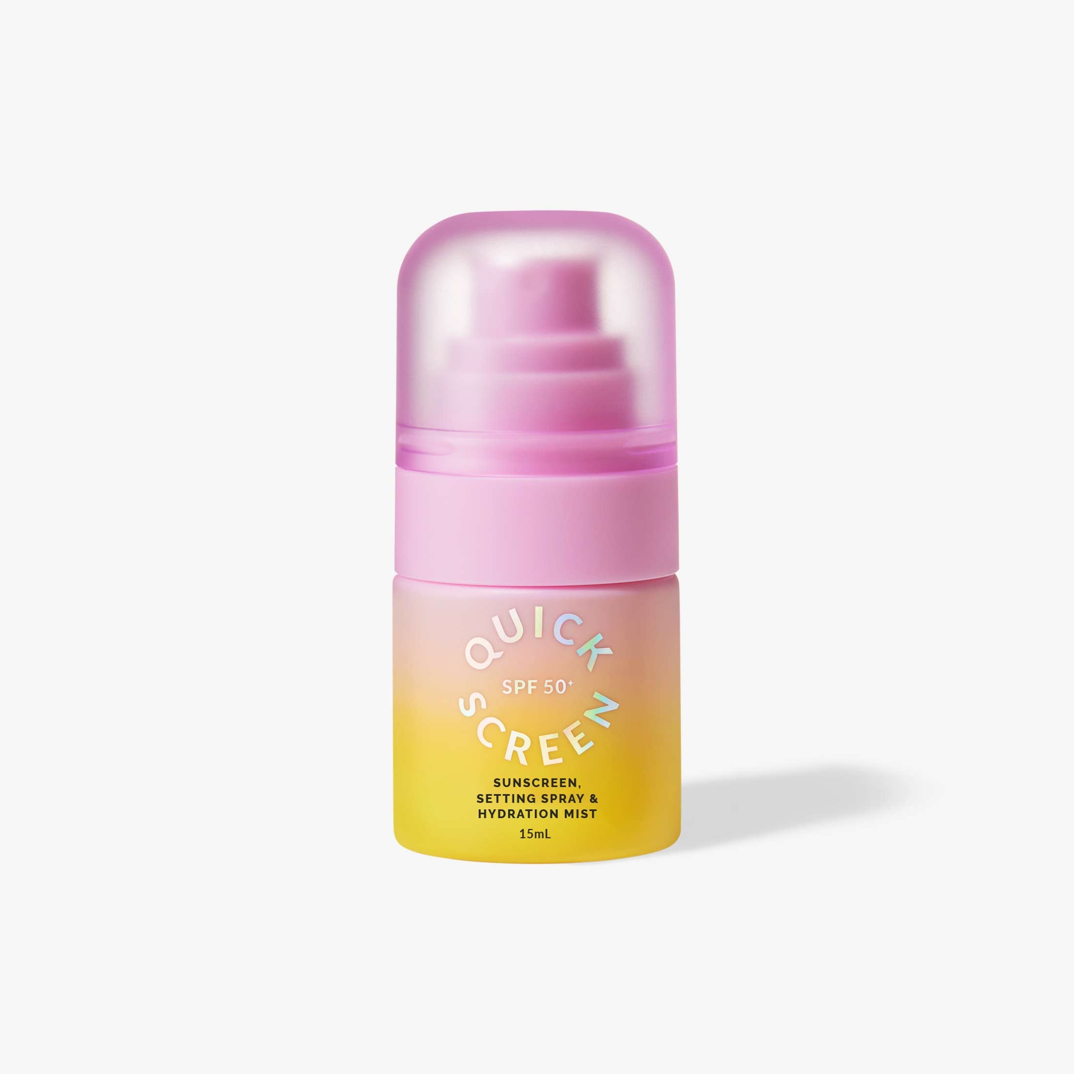 SPF50+ 3 in 1 Sunscreen, Setting Spray & Hydration Mist