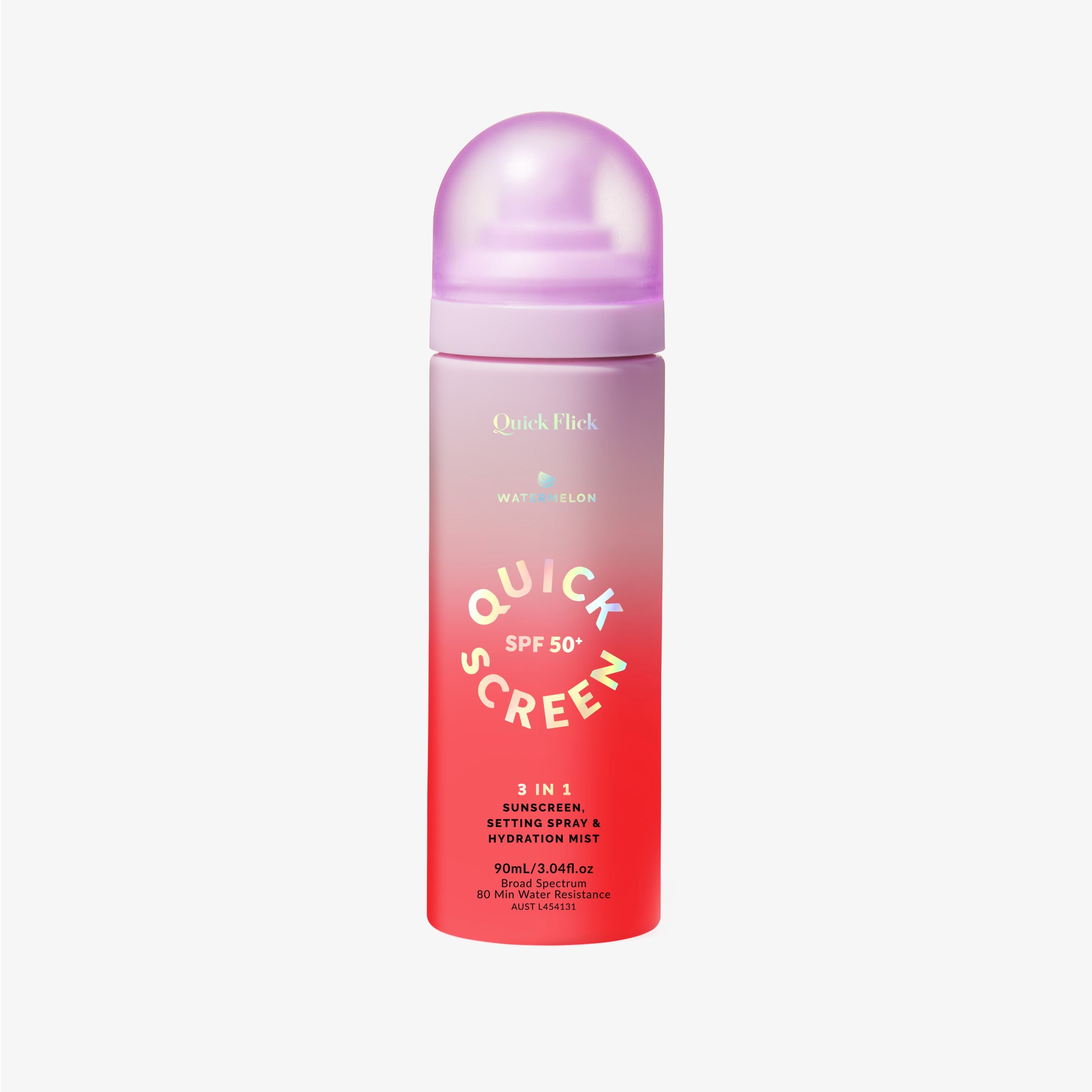 SPF50+ 3 in 1 Sunscreen, Setting Spray & Hydration Mist