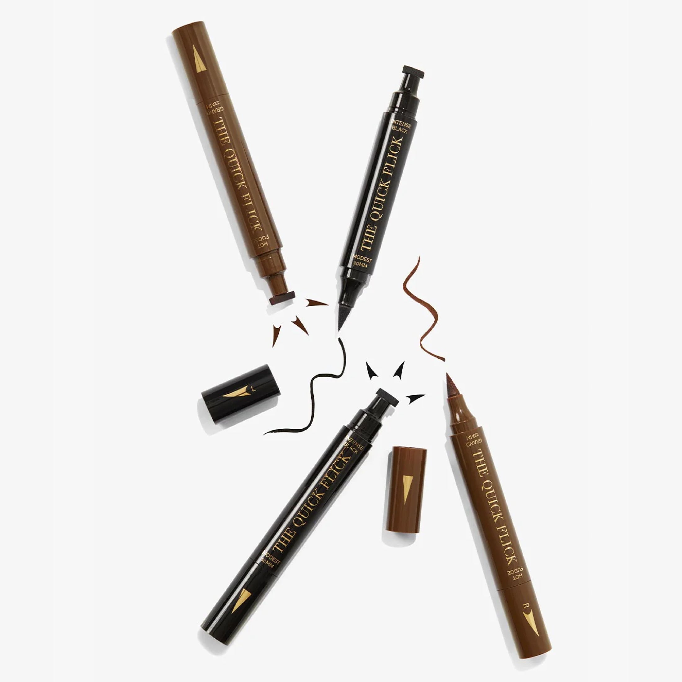 Eyeliner Stamp / 4 Sizes - Hot Fudge