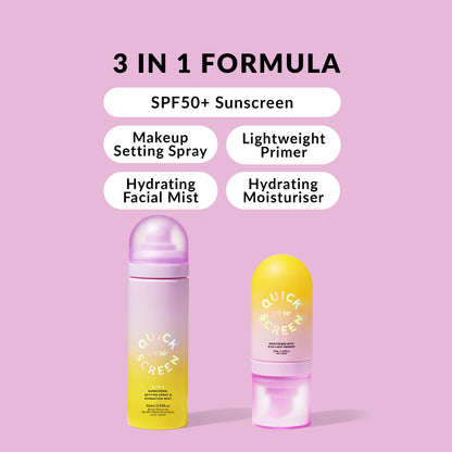 SPF 50+ Prep &amp; Set Bundle