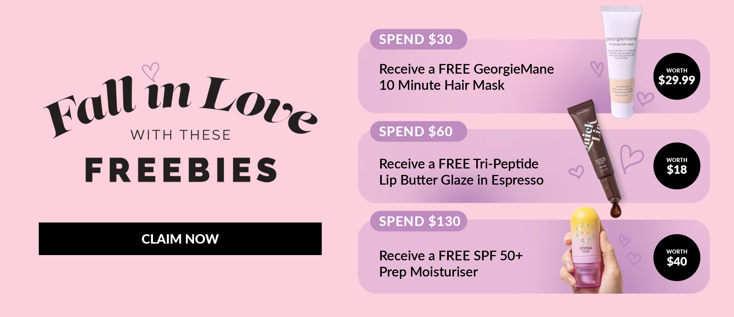 Fall in love with freebies