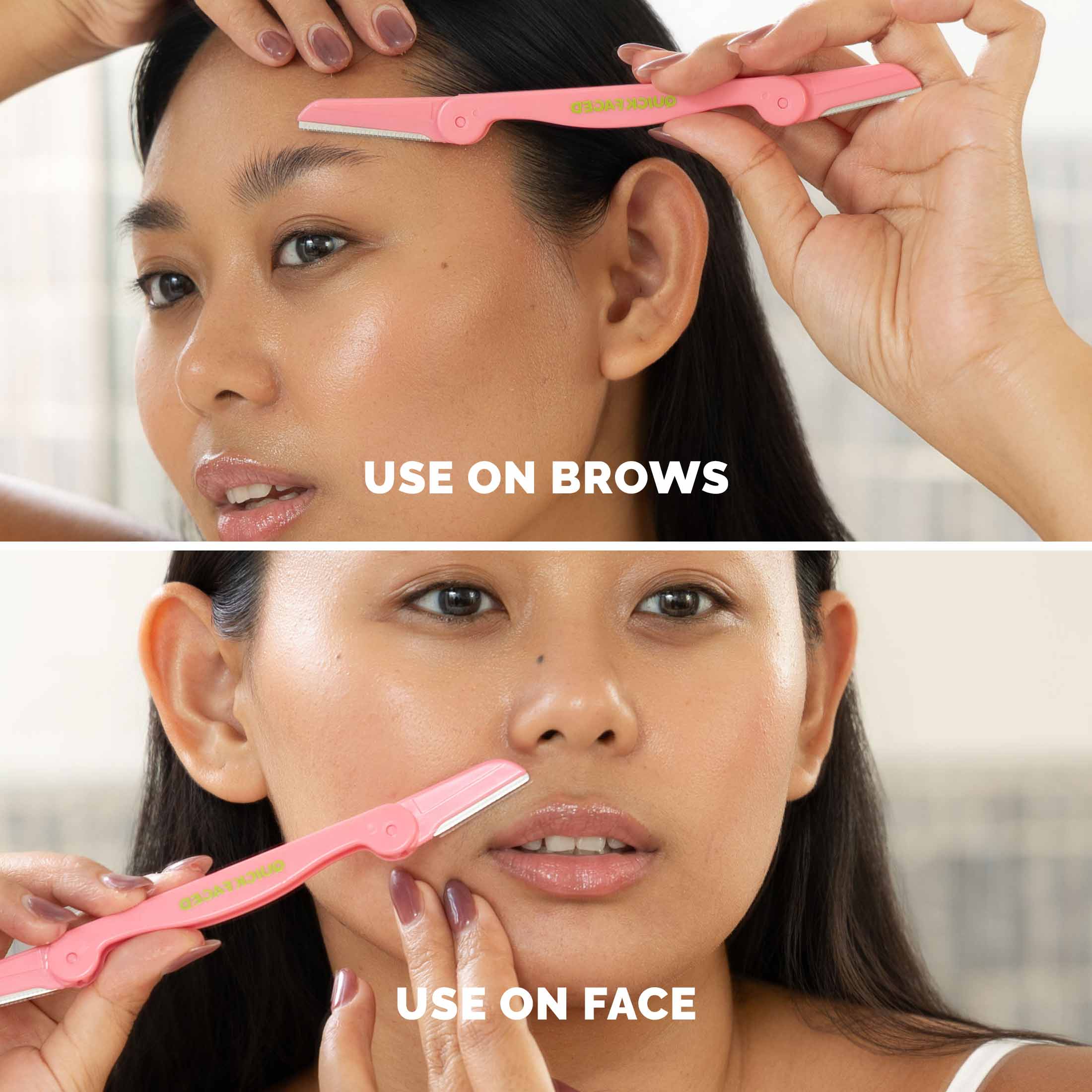 2 in 1 Brow Shaper &amp; Facial Razor Duo