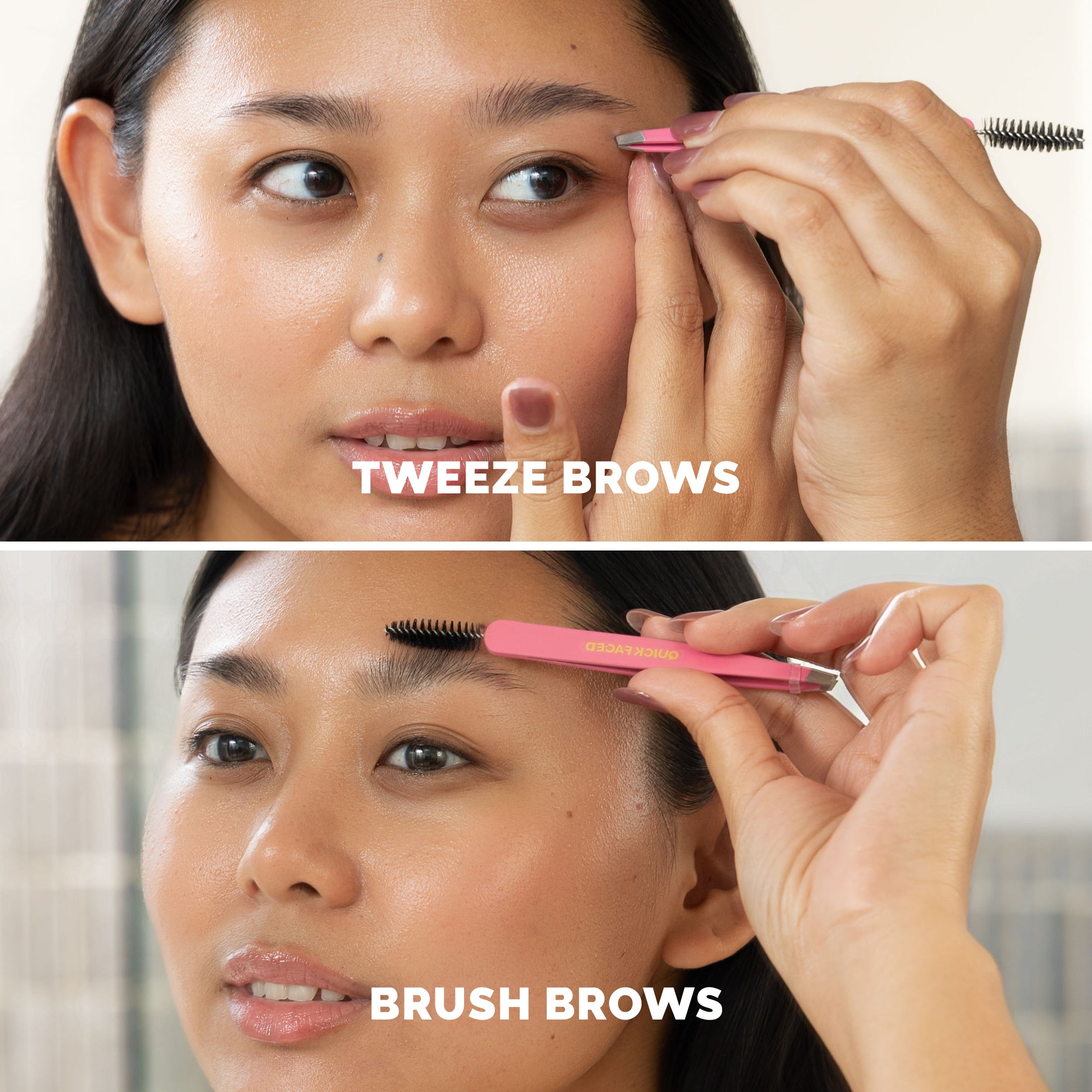 2 in 1 Precision Tweezers &amp; Brush