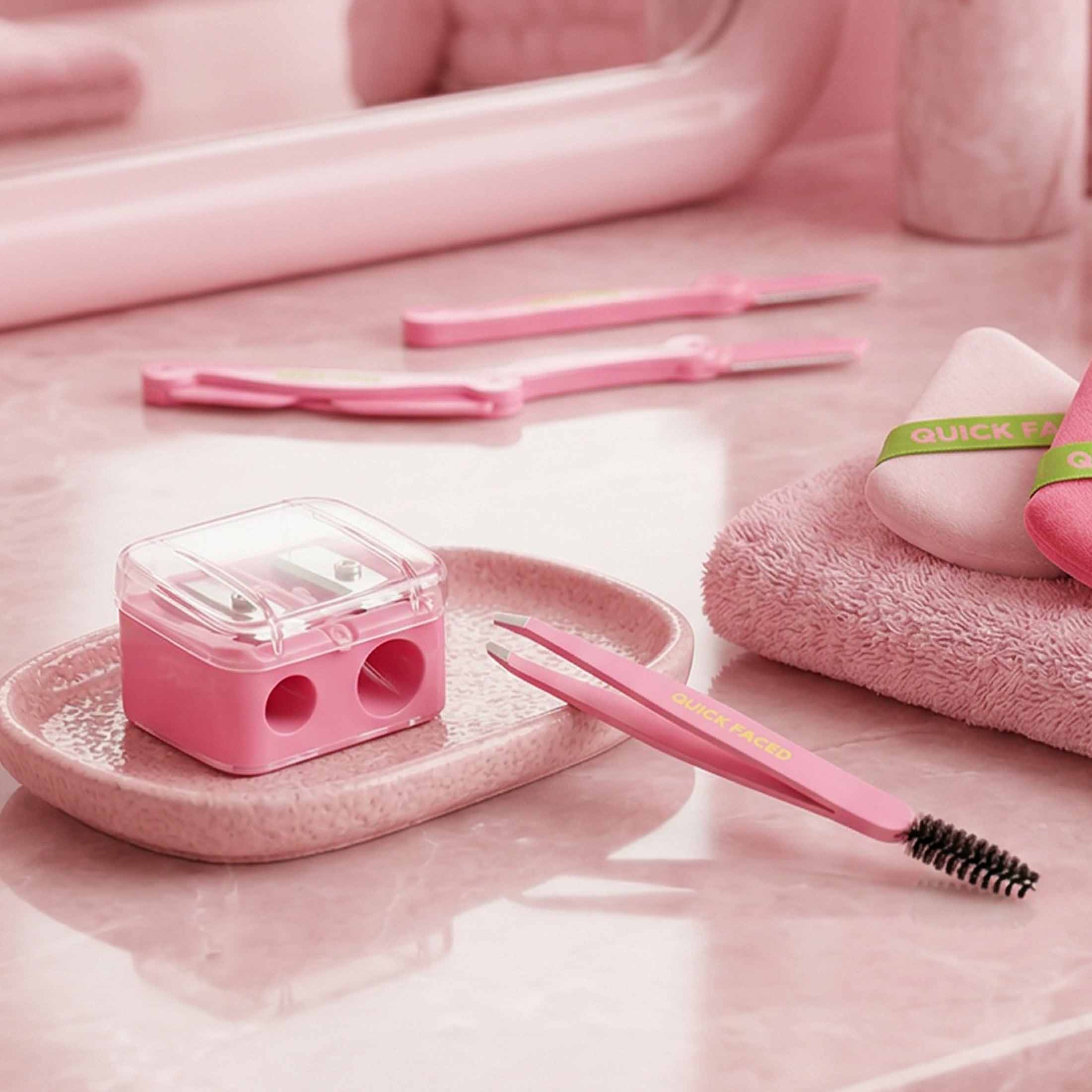 2 in 1 Precision Tweezers &amp; Brush