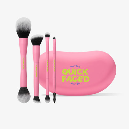 8 Essential Brush Set With Jelly Case