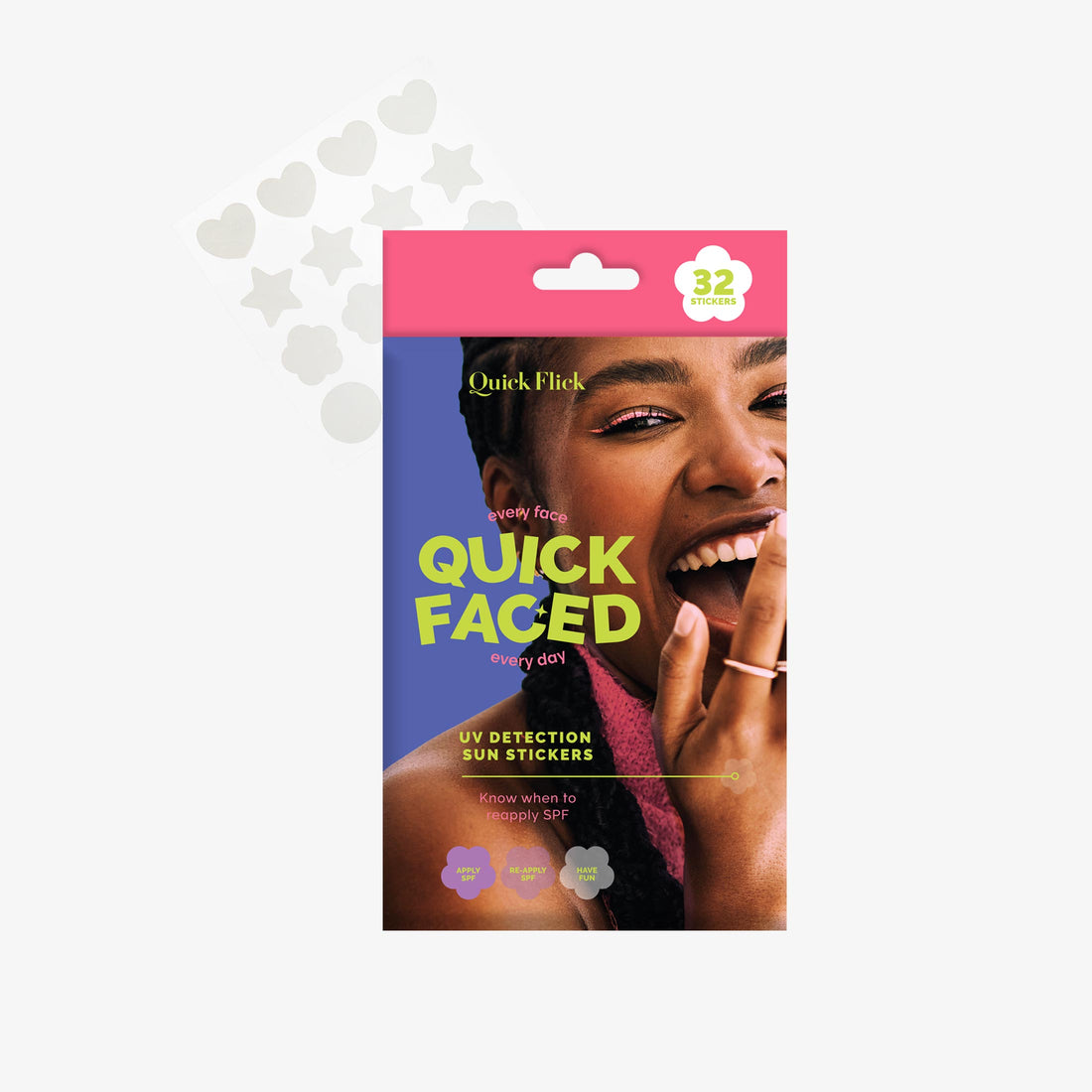 UV Detection Sun Stickers