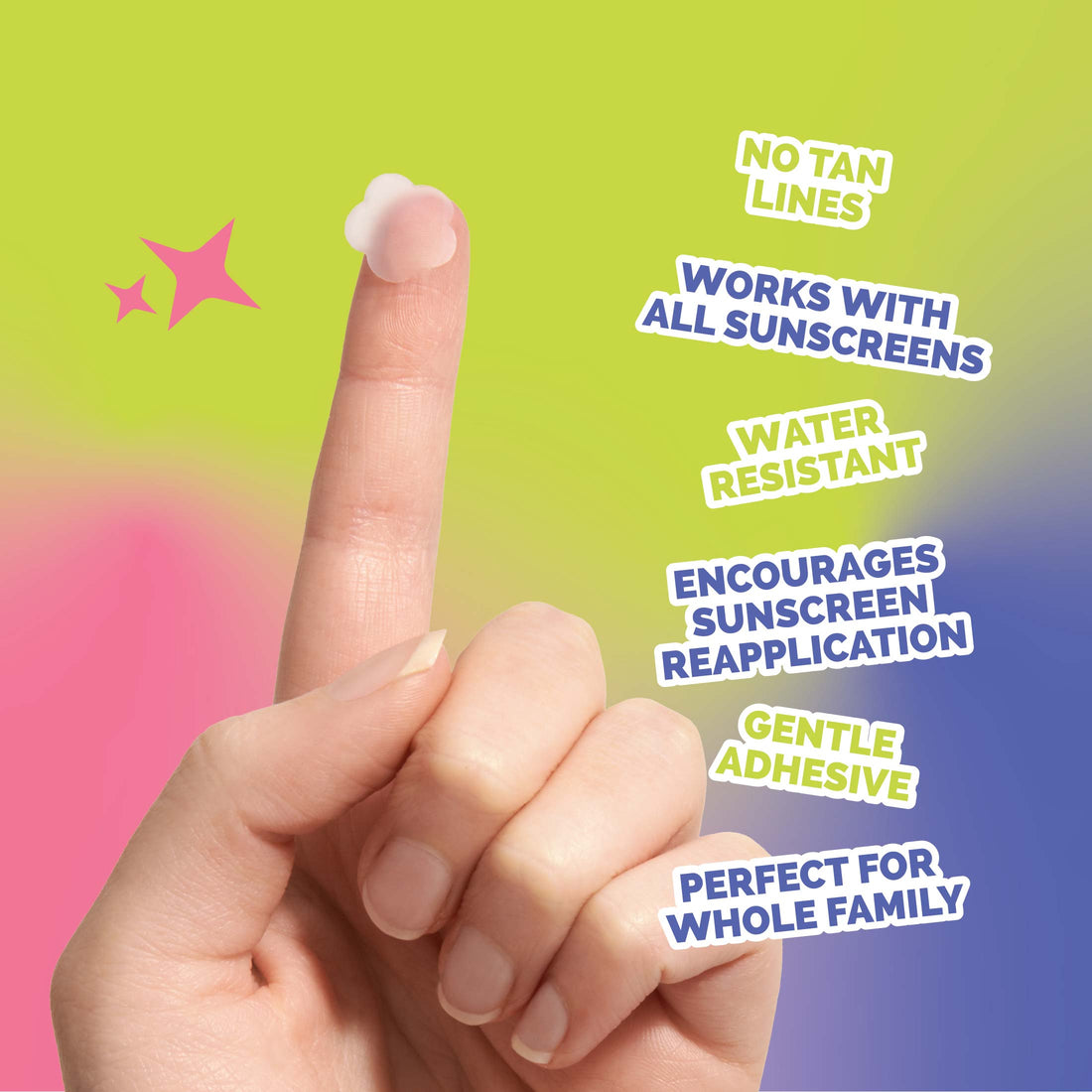 UV Detection Sun Stickers