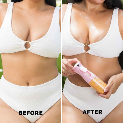 2 in 1 Hydrating Shimmer Body Glaze - Watermelon