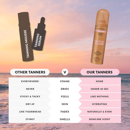 Dark Whipped Tan &amp; Body Moisturiser Mousse