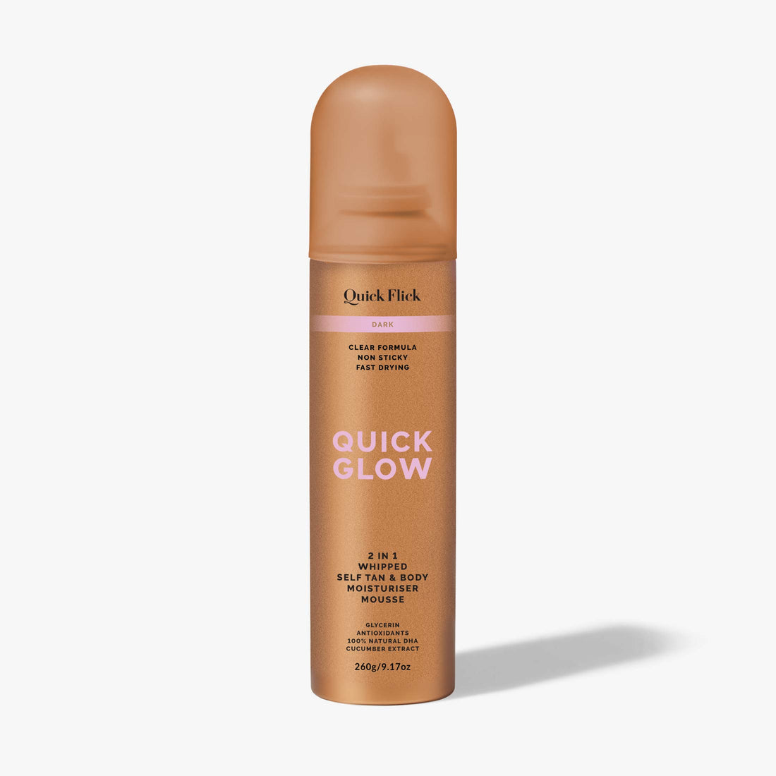 Dark Whipped Tan &amp; Body Moisturiser Mousse