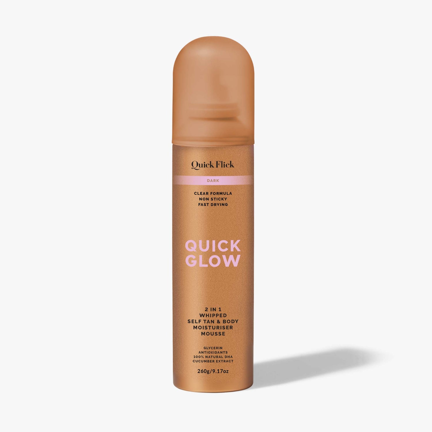 Dark Whipped Tan &amp; Body Moisturiser Mousse
