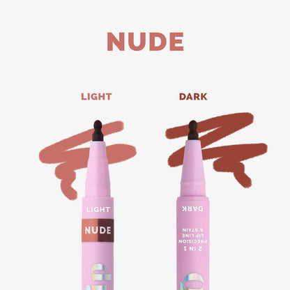 2 in 1 Double Sided Precision Lip Liner &amp; Stain