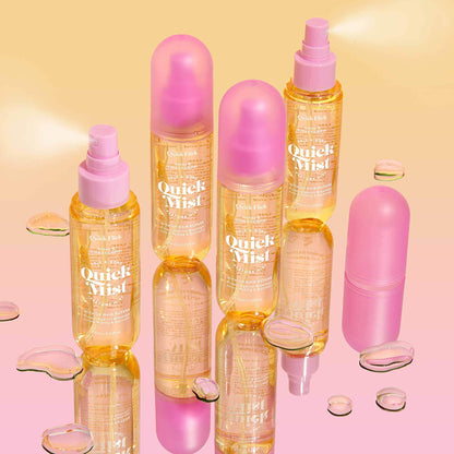 3 in 1 Hair &amp; Body Perfume Mist with UV Hair Filters - - Quick Flick 
