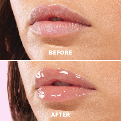 SPF50 3 in 1 Hydrate &amp; Plump Honey Lip Oil - - Quick Flick 