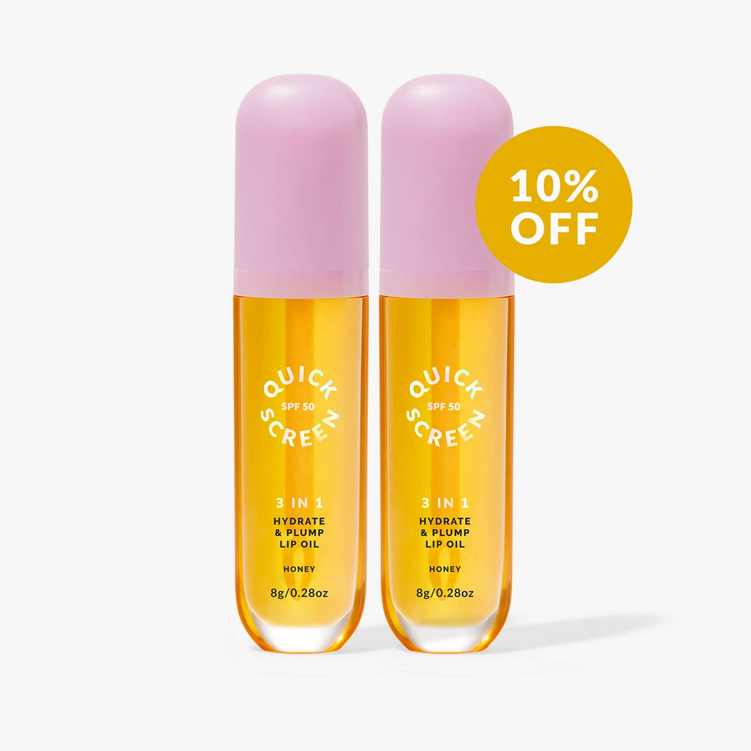 SPF50 3 in 1 Hydrate &amp; Plump Honey Lip Oil