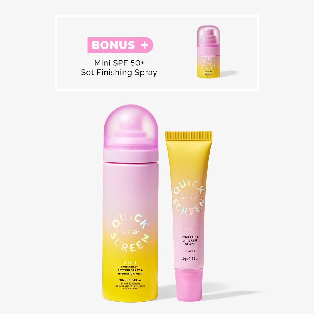 SPF 50+ Glow &amp; Go Duo