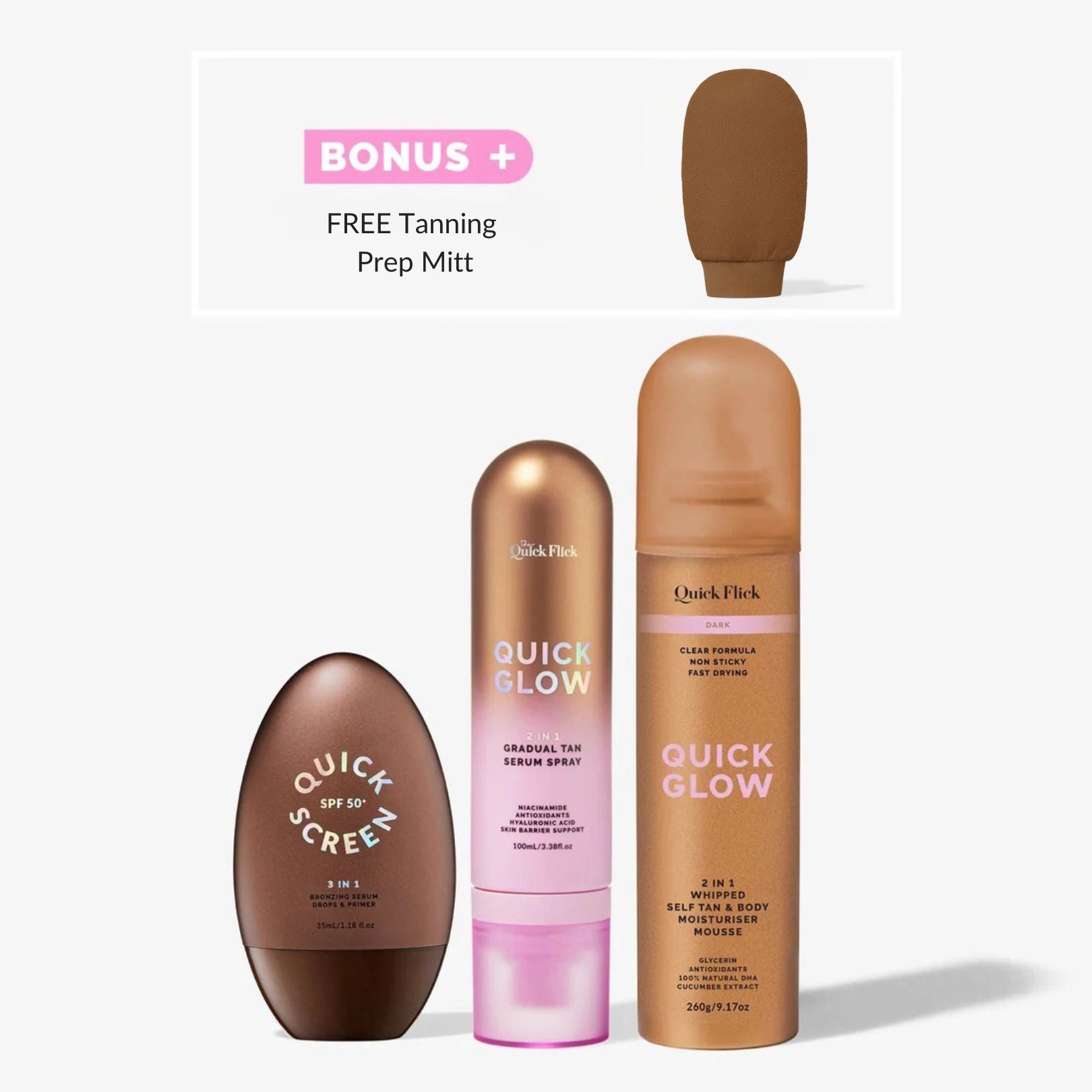 dark quick glow trio ultimate