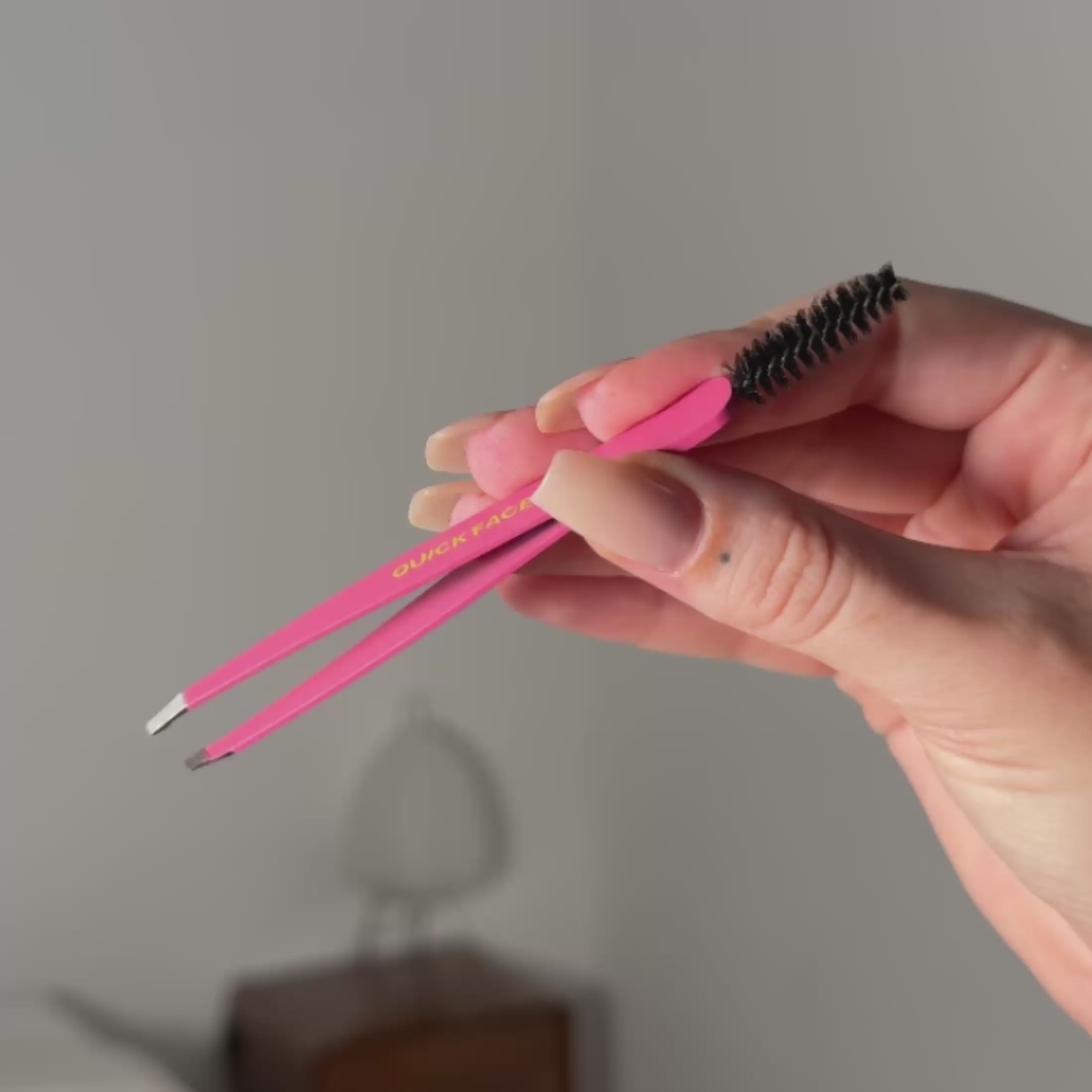2 in 1 Precision Tweezers &amp; Brush